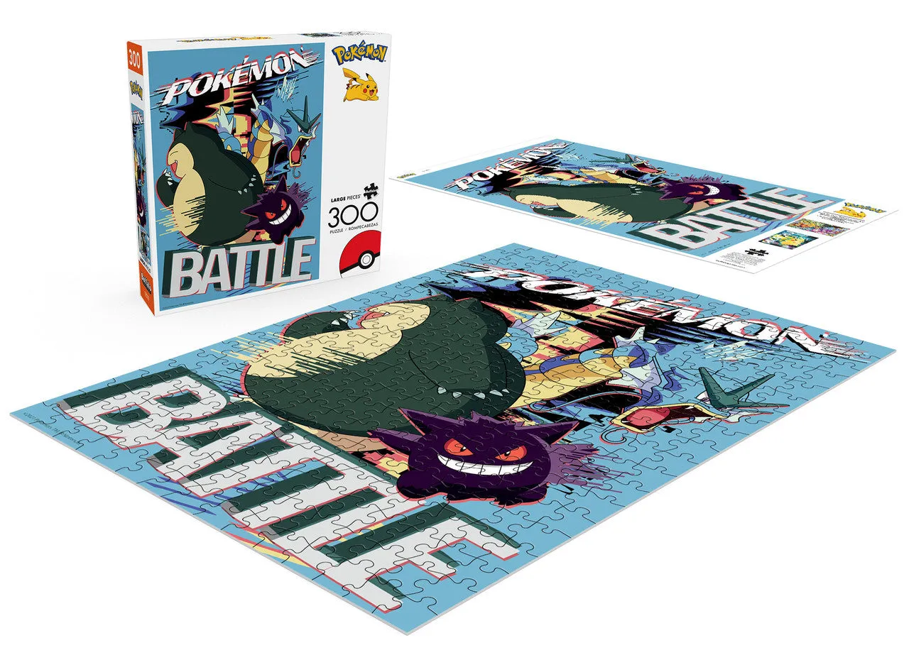 Buffalo Games Pokémon Battle Distortion puslespil 300 store brikker