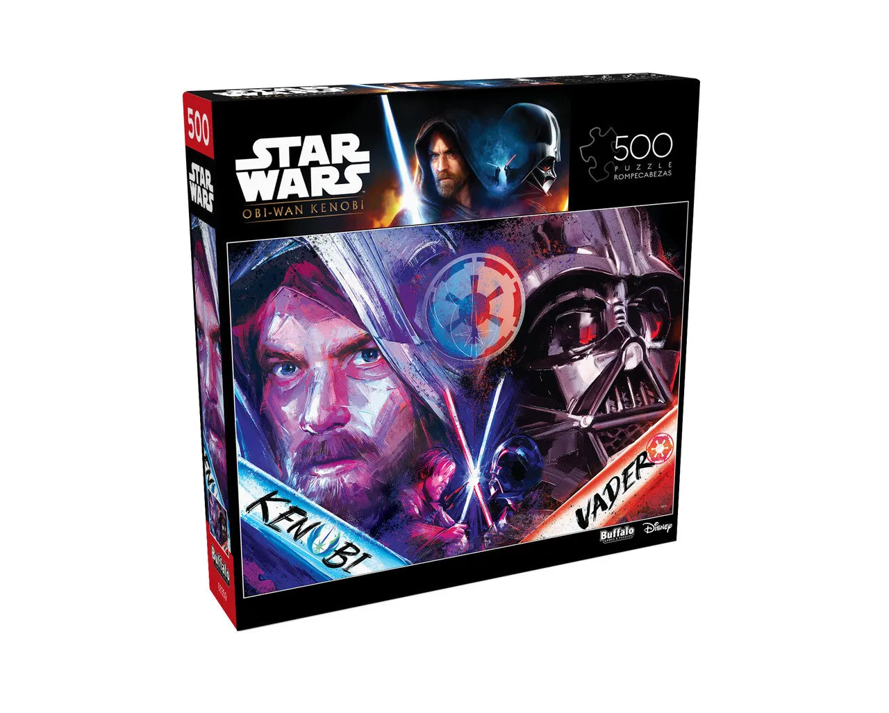 Buffalo Games Kenobi vs Vader puslespil 500 brikker Star Wars
