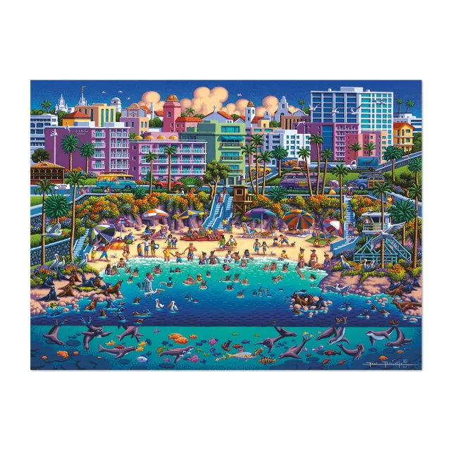 Sapphire Select Eric Dowdle La Jolla Cove puslespil 1000 brikker