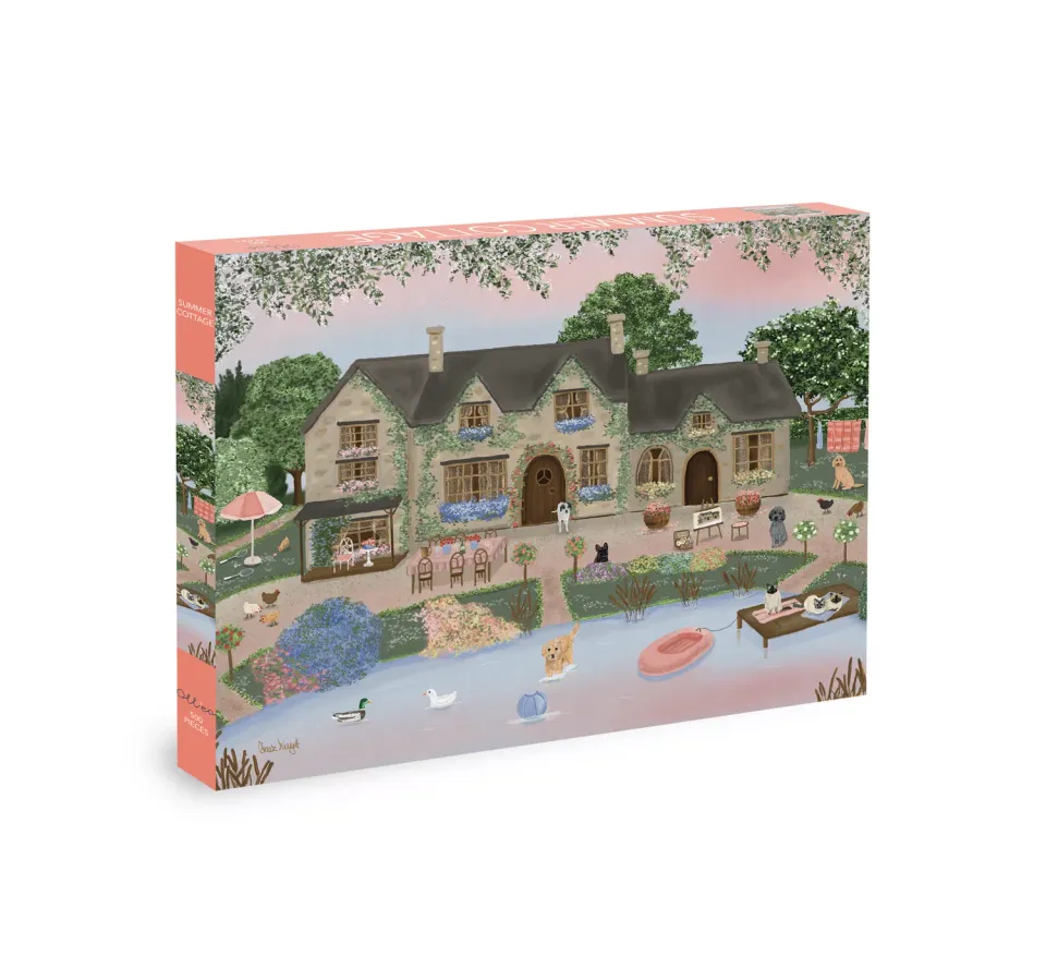 Olleo Summer Cottage puslespil 500 brikker sommer