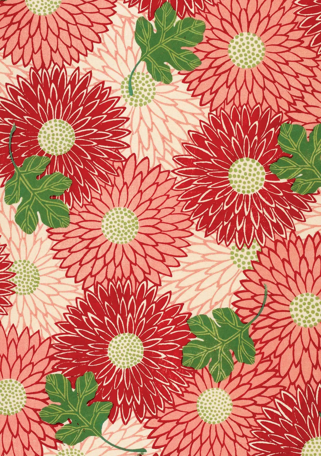 Pomegranate Chrysanthemums julekort blomster æske