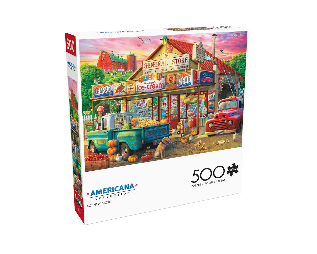 Buffalo Games Americana Country Store puslespil 500 brikker