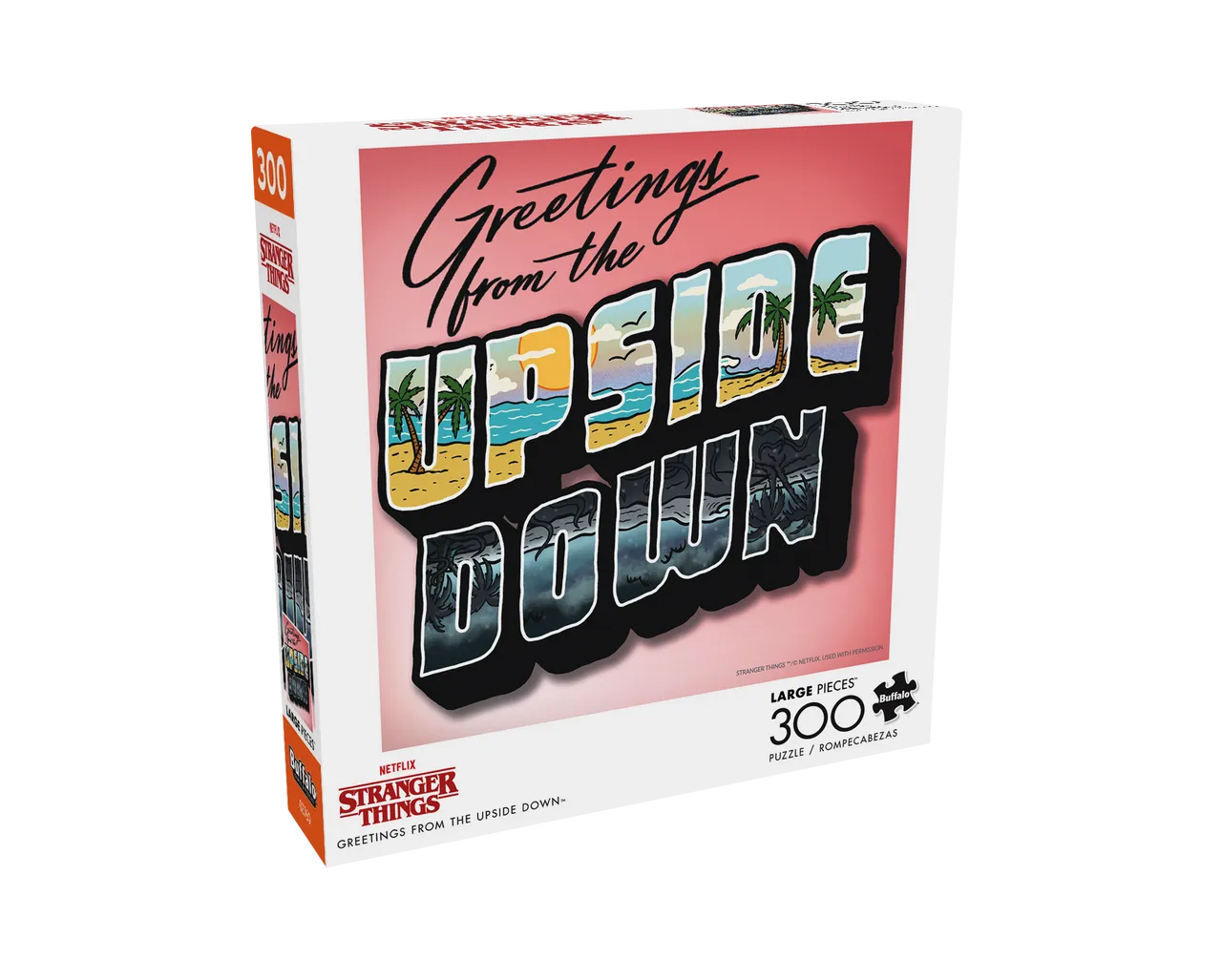 Buffalo Games Stranger Things Upside Down 300 puslespil store brikker