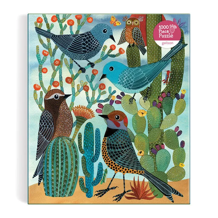 Good Puzzle Co Desert Avian Friends puslespil 1000 brikker