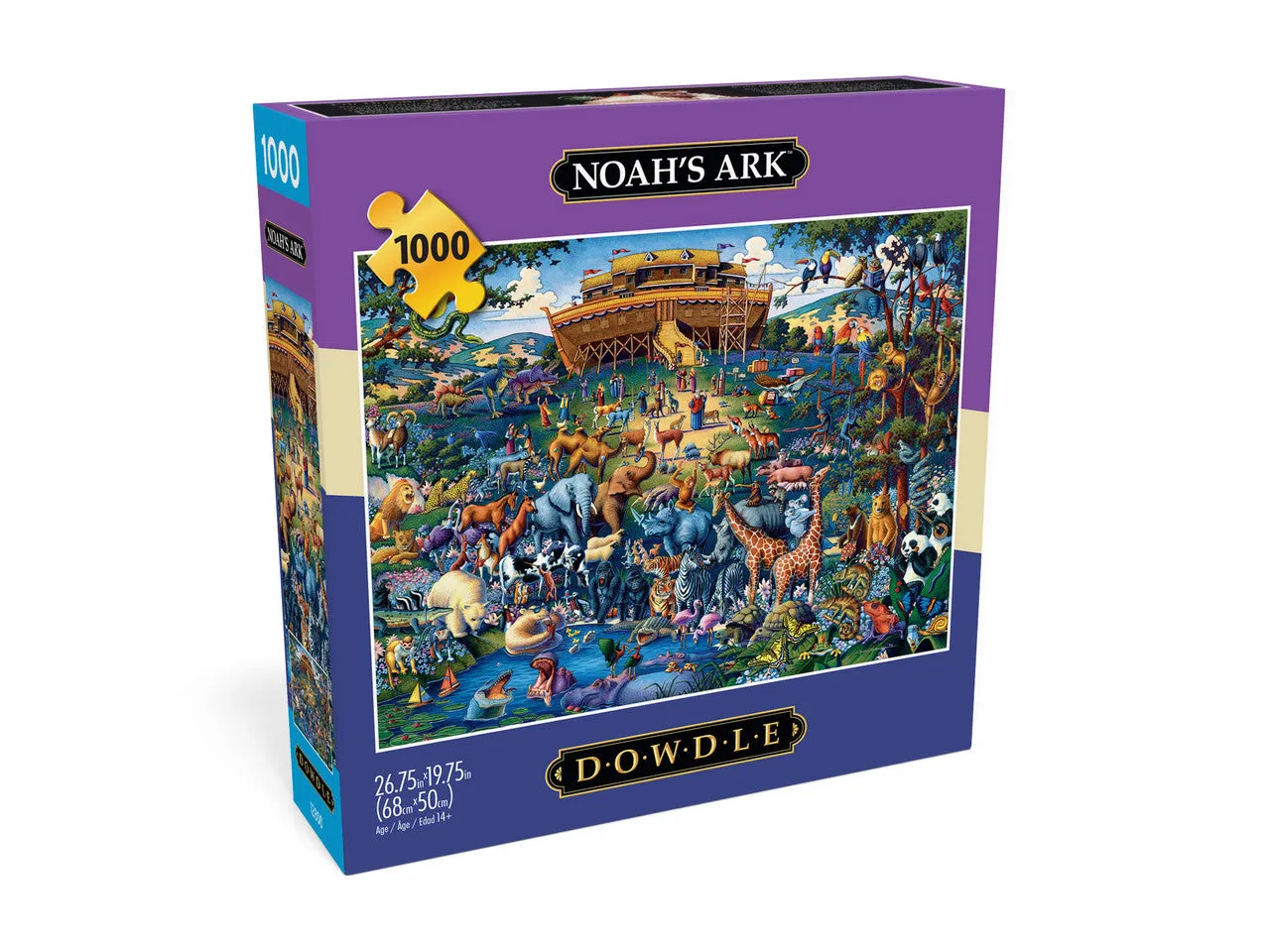 Buffalo Games Eric Dowdle Noahs Ark puslespil 1000 dyr