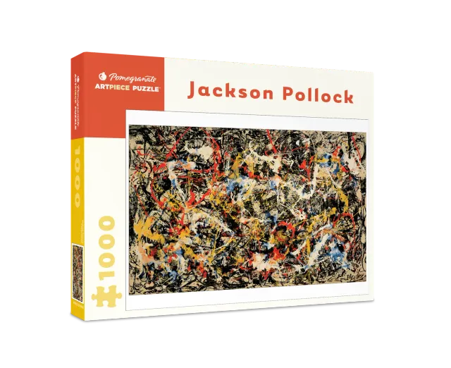 Pomegranate Jackson Pollock Convergence puslespil 1000 abstrakt