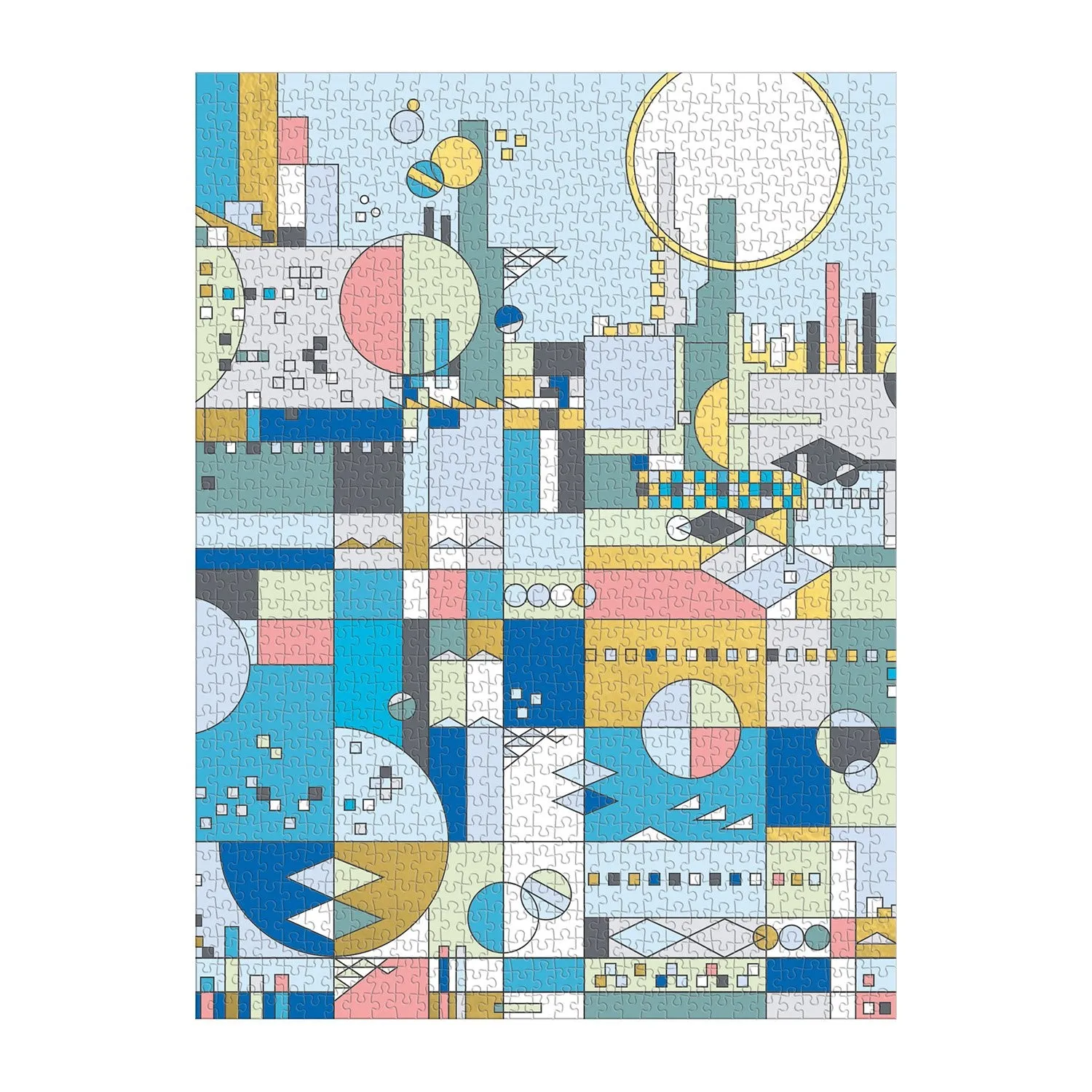Good Puzzle Co. Wright City By The Sea foliepuslespil 1000 brikker