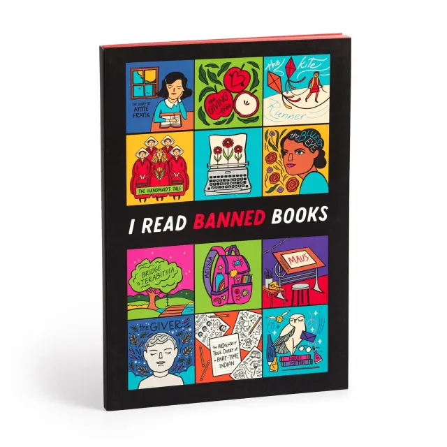 Good Puzzle Co. I Read Banned Books journal A5 linjeret