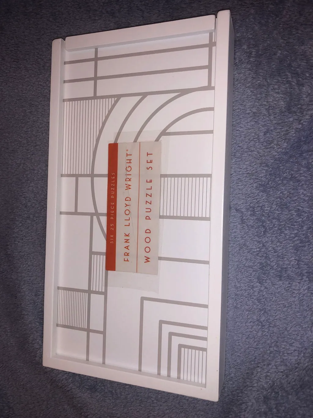 Good Puzzle Co. Frank Lloyd Wright træpuslespil sæt 6 stk