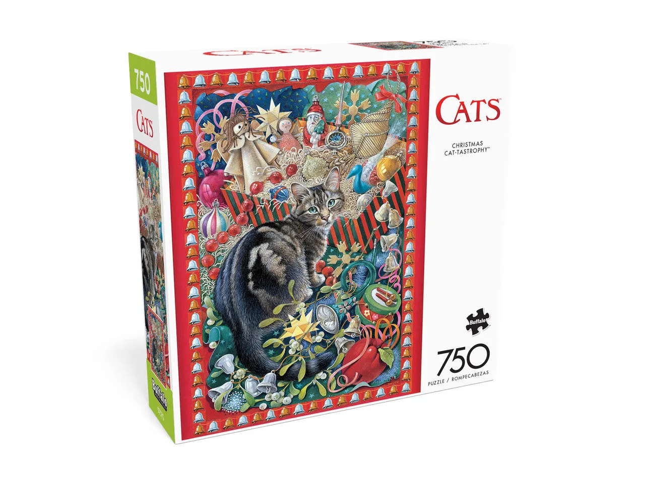 Buffalo Games Christmas Cat-tastrophy puslespil 750 brikker
