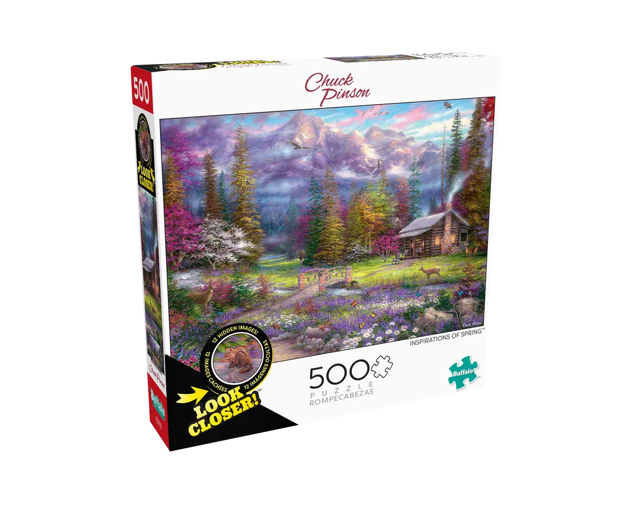 Buffalo Games Look Closer Spring puslespil 500 brikker