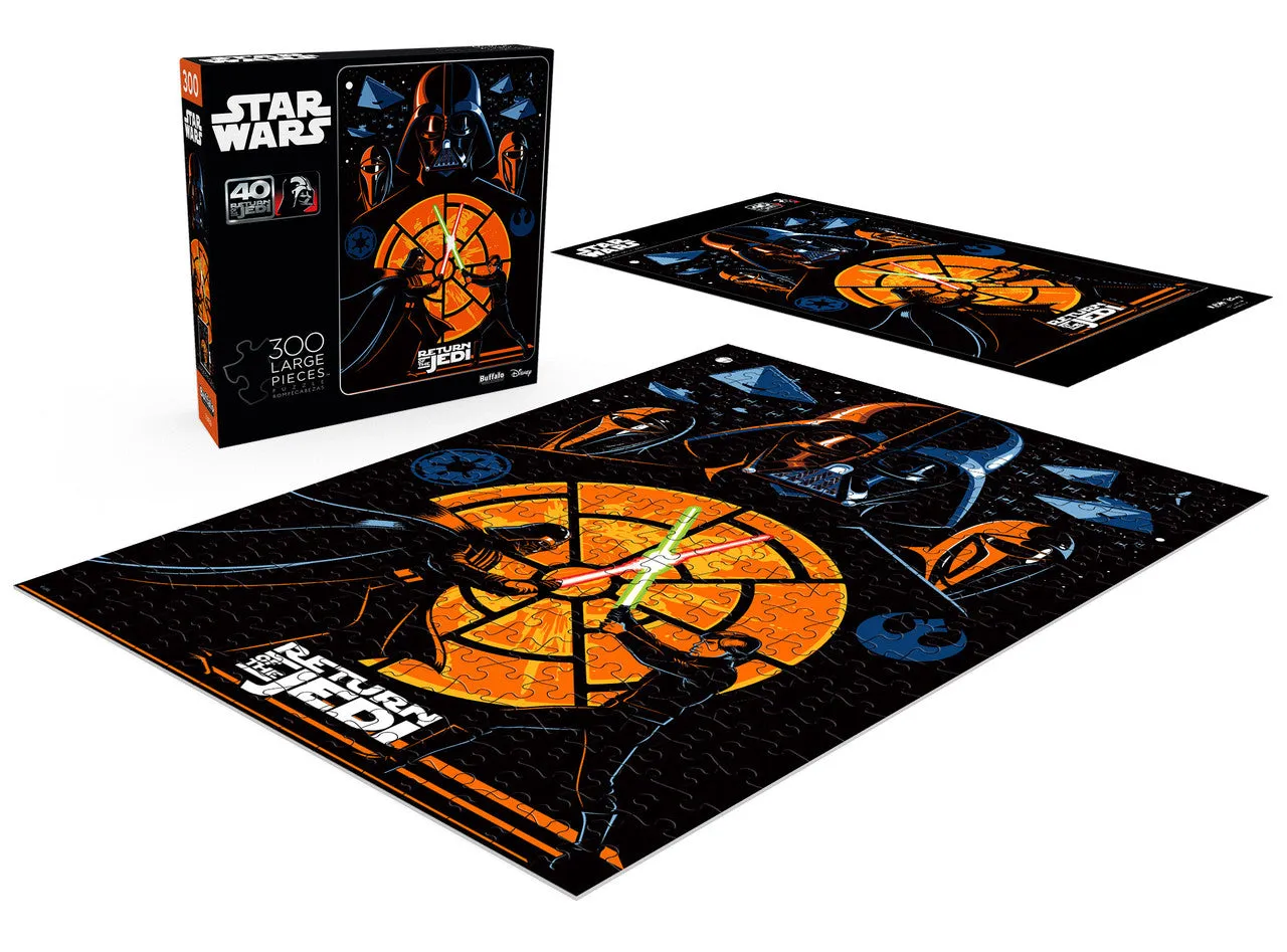 Buffalo Games Star Wars The Final Duel puslespil 300 brikker large