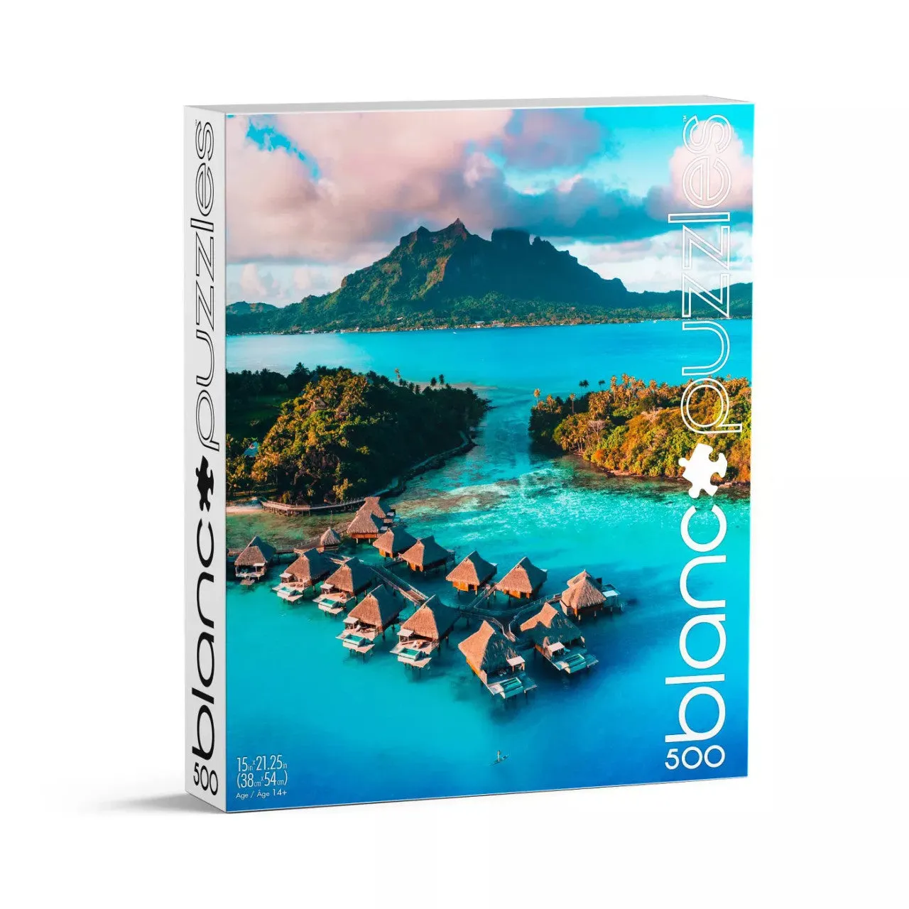 blanc Bora Bora Blue puslespil 500 brikker havmotiv