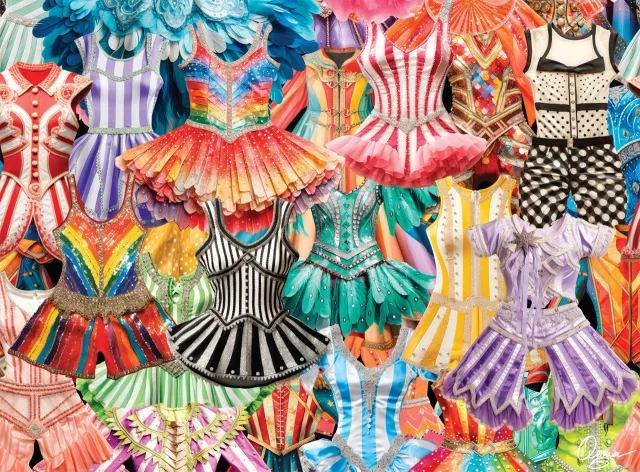 Buffalo Games Aimee Stewart Carnival Costumes puslespil 1000