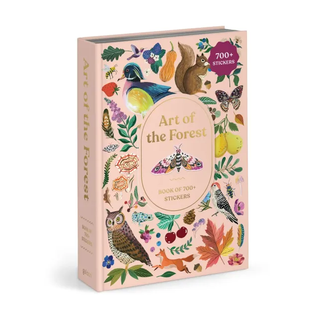Good Puzzle Co. Art of the Forest klistermærkebog 100 sider