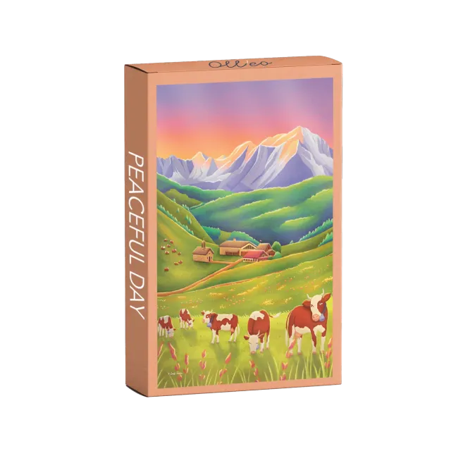 Olleo Peaceful Day minipuslespil 99 brikker alper