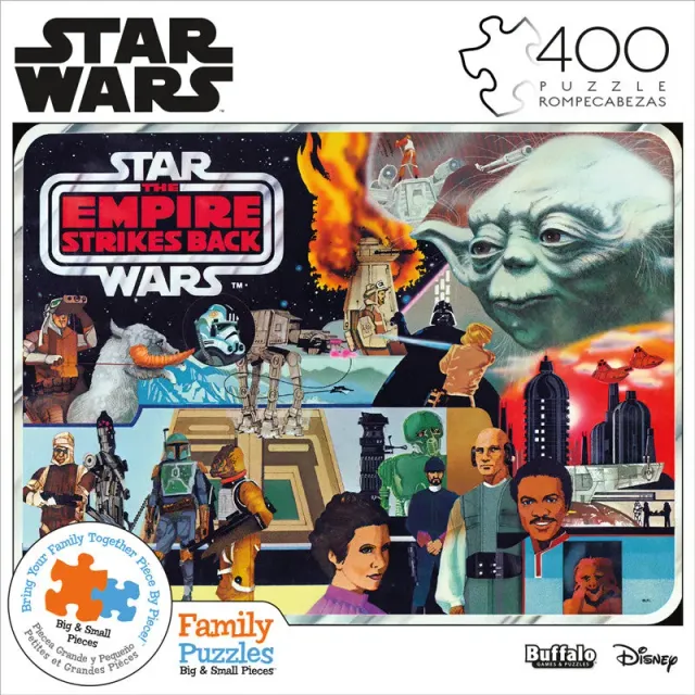 Buffalo Games Family Puzzles Star Wars Collectors Case Art puslespil 400 brikker