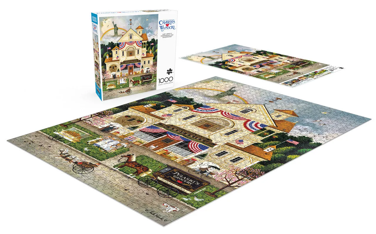 Buffalo Games Wysocki Lady Liberty puslespil 1000 brikker voksne