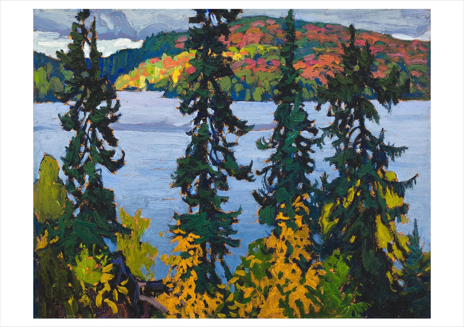 Pomegranate Lawren S. Harris brevkort 20 stk landskab