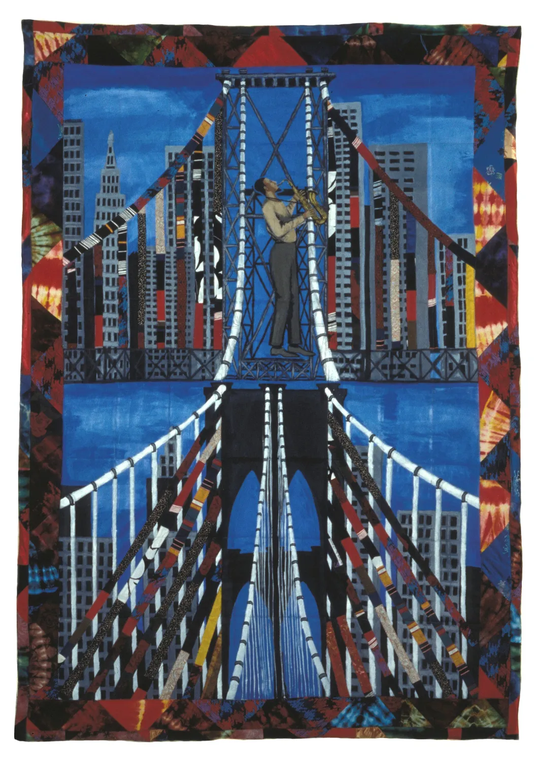 Pomegranate Faith Ringgold kortæske 20 brevkort quiltkunst