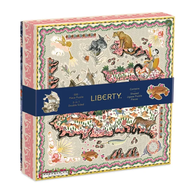 Galison Liberty London Maxine puslespil 500 brikker dobbeltsidet