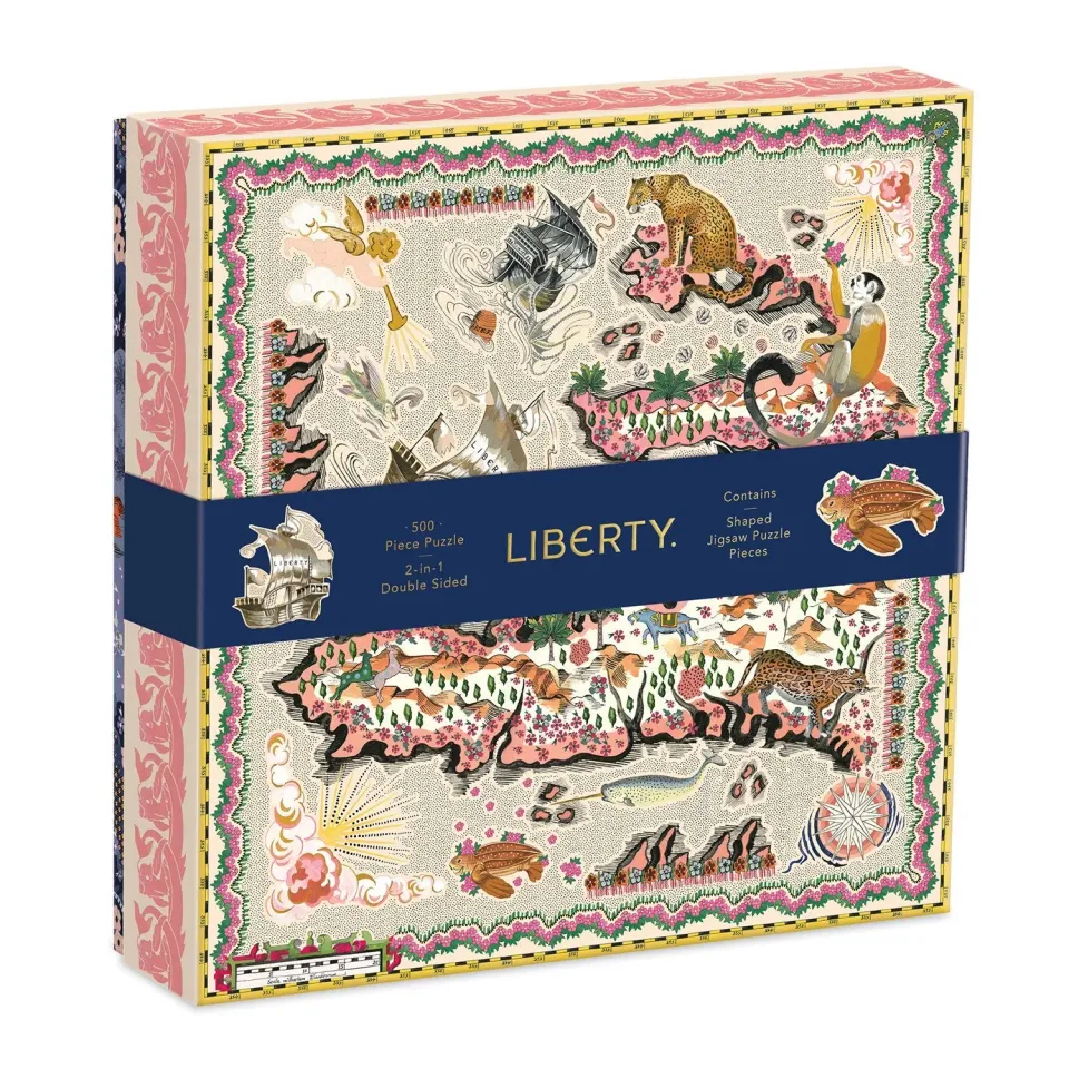 Galison Liberty London Maxine puslespil 500 brikker dobbeltsidet