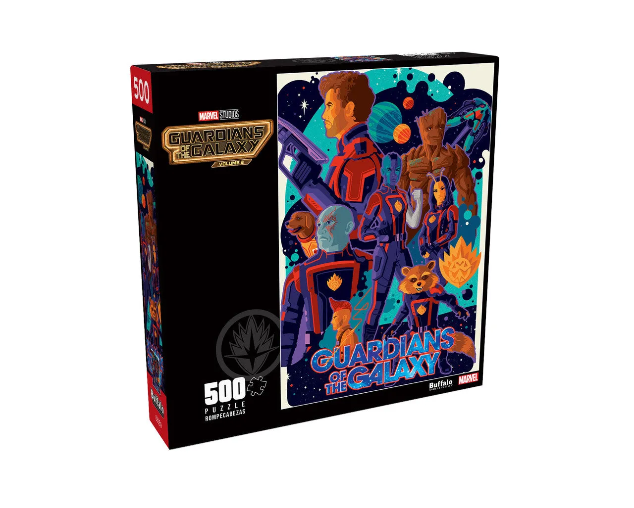 Buffalo Games Marvel Guardians of the Galaxy puslespil 500 brikker