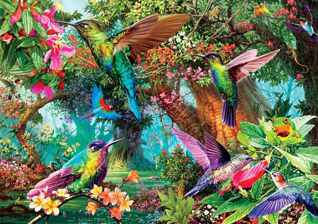Buffalo Games Amazing Nature Hummingbird puslespil 500 brikker