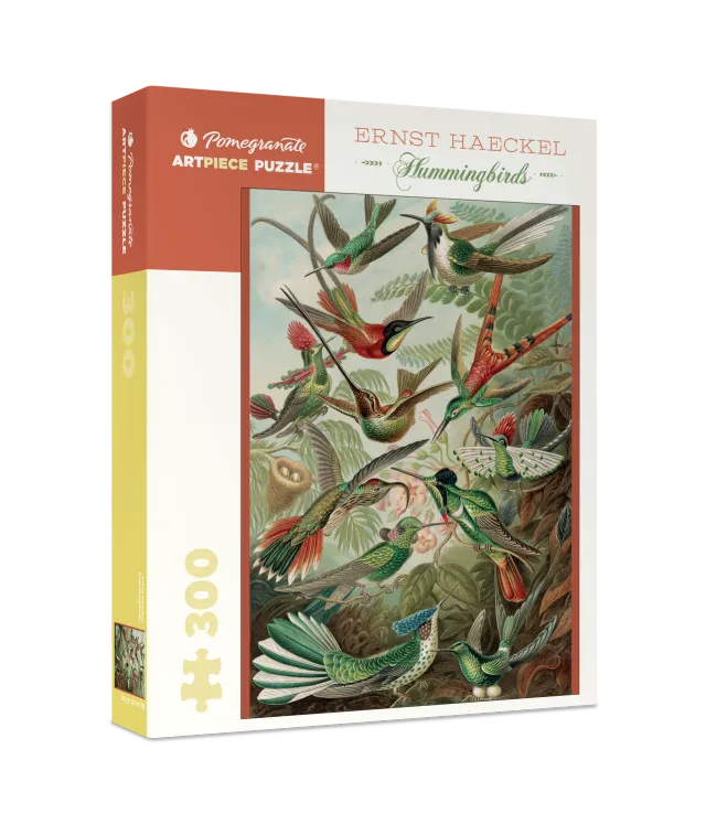 Pomegranate Ernst Haeckel Hummingbirds puslespil 300 brikker