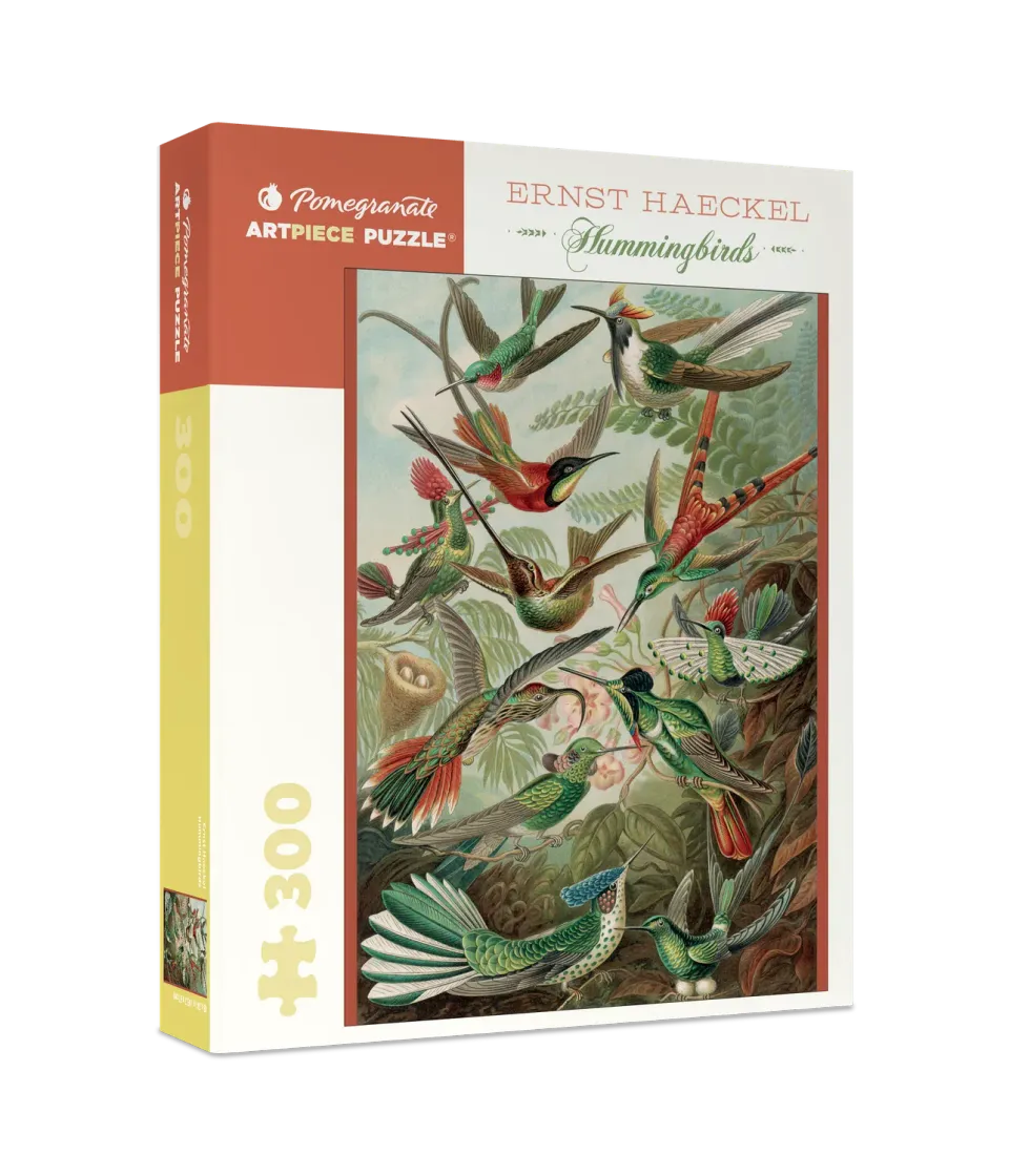 Pomegranate Ernst Haeckel Hummingbirds puslespil 300 brikker