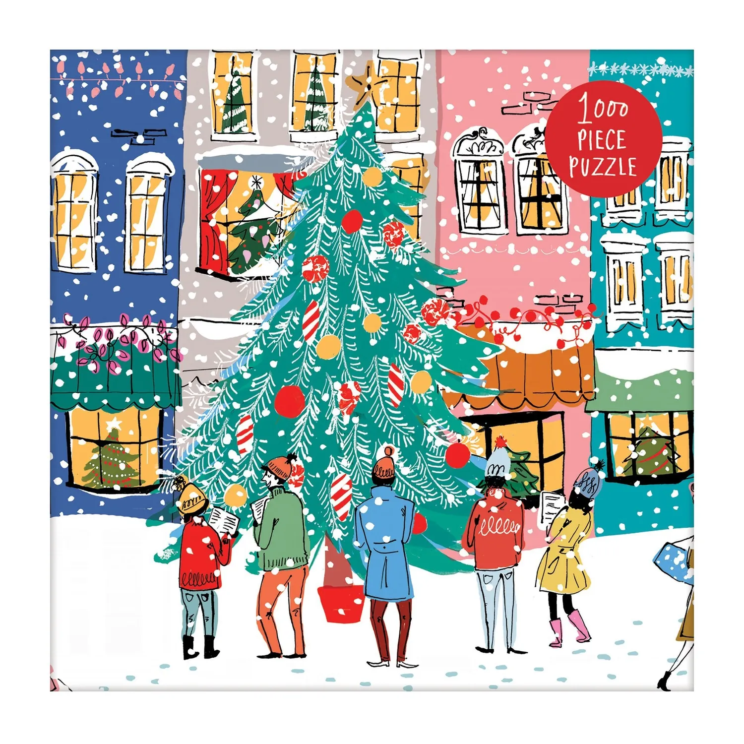 Good Puzzle Co. Christmas Carolers puslespil 1000 brikker jul