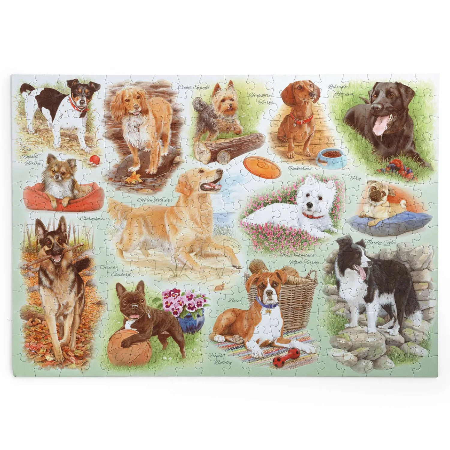 House of Puzzles Best Friends BIG puslespil 250 dyr