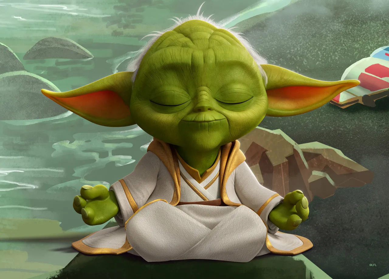 Buffalo Games Young Jedi Adventures puslespil 4-pak 48-100