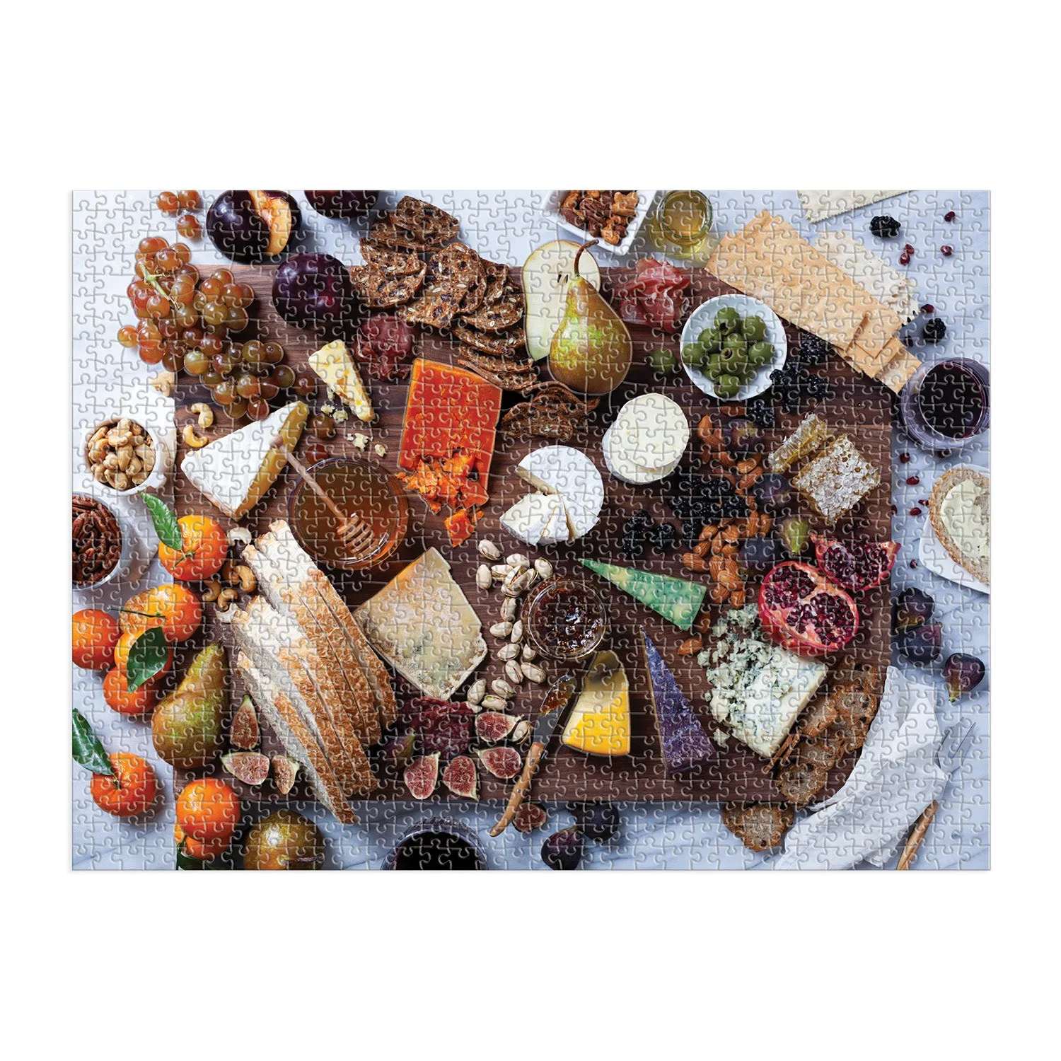 Good Puzzle Co. Art of the Cheeseboard puslespil 1000 brikker mad