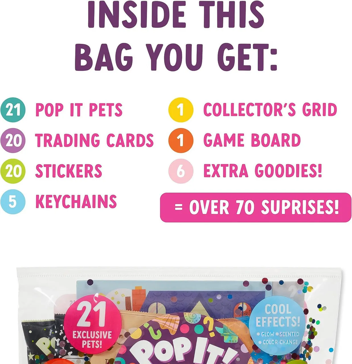 Buffalo Games Pop It Pets Mega Pack Season 2 fidgetlegetøj