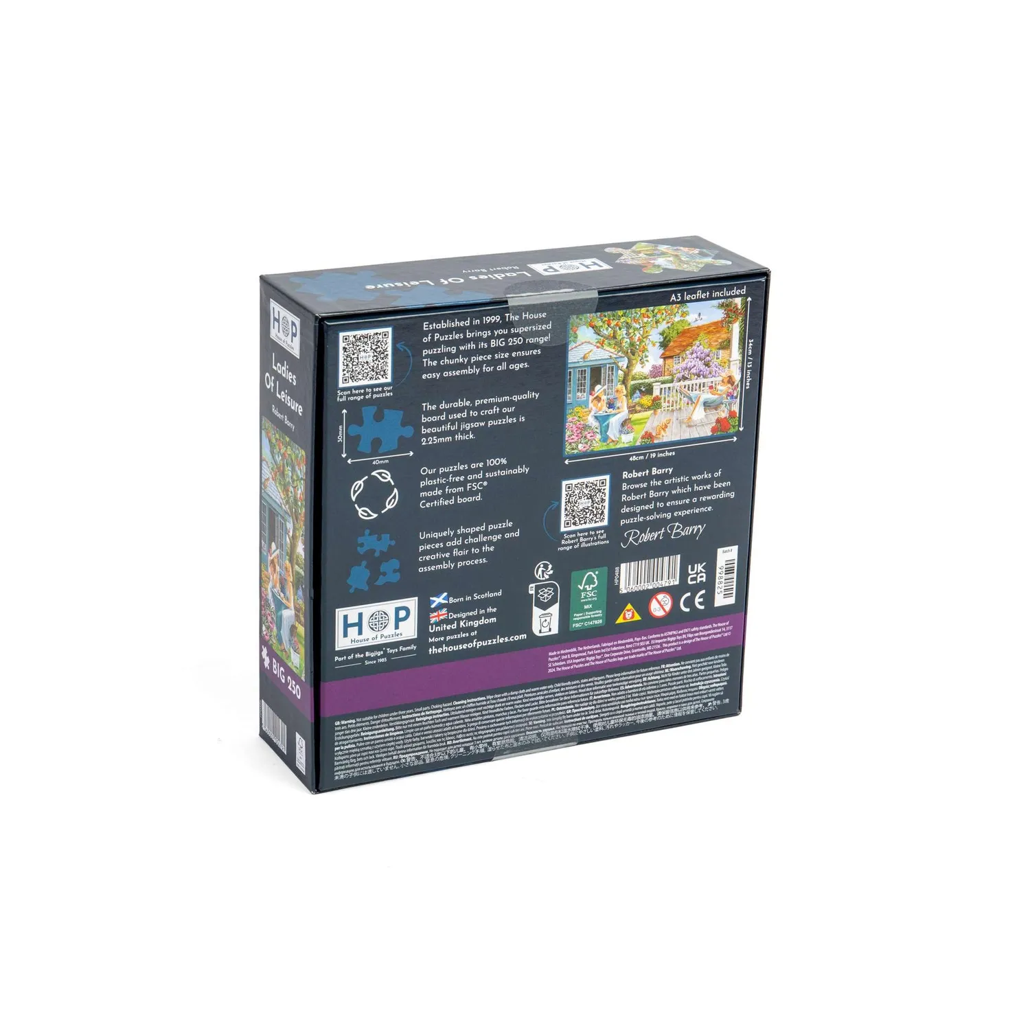 House of Puzzles Ladies Of Leisure puslespil BIG 250 store brikker