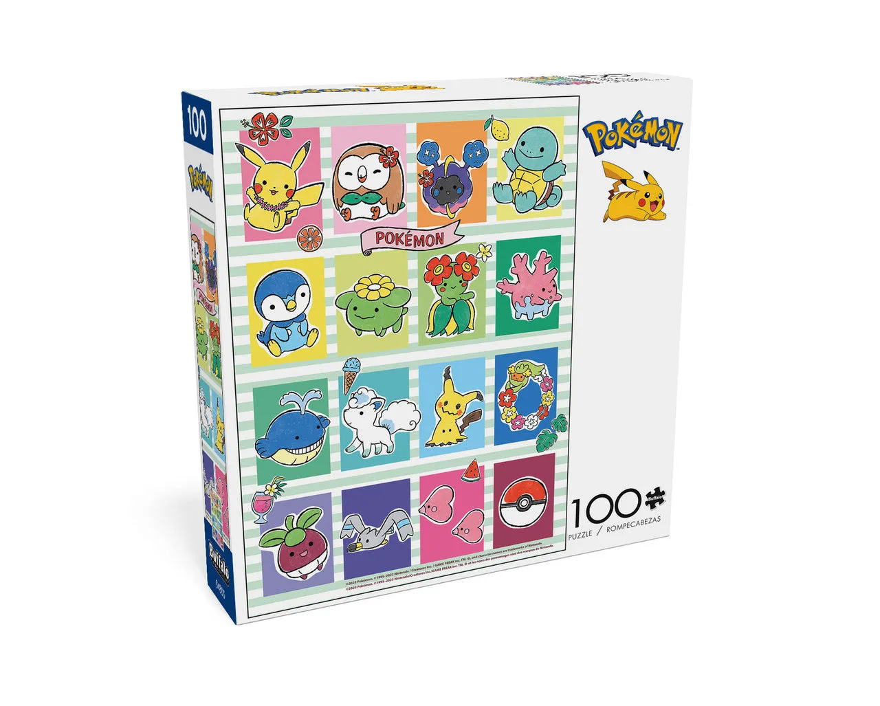 Buffalo Games Pokémon Cuties puslespil 100 brikker børn