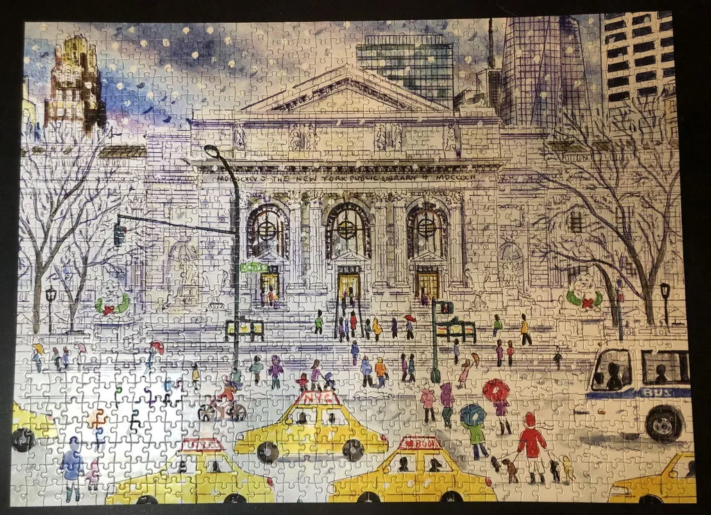 Good Puzzle Co. Michael Storrings Paris puslespil 1000 brikker bymotiv