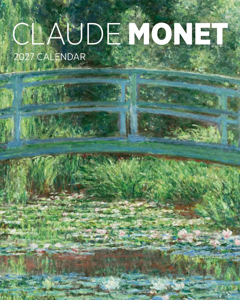 Pomegranate Claude Monet 2027 minikalender væg