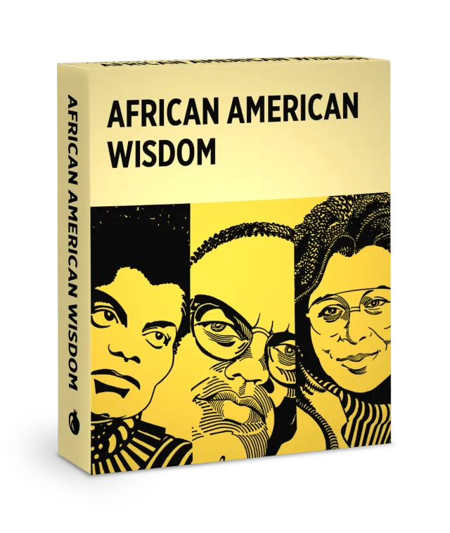 Pomegranate African American Wisdom citatkort 48 stk historie