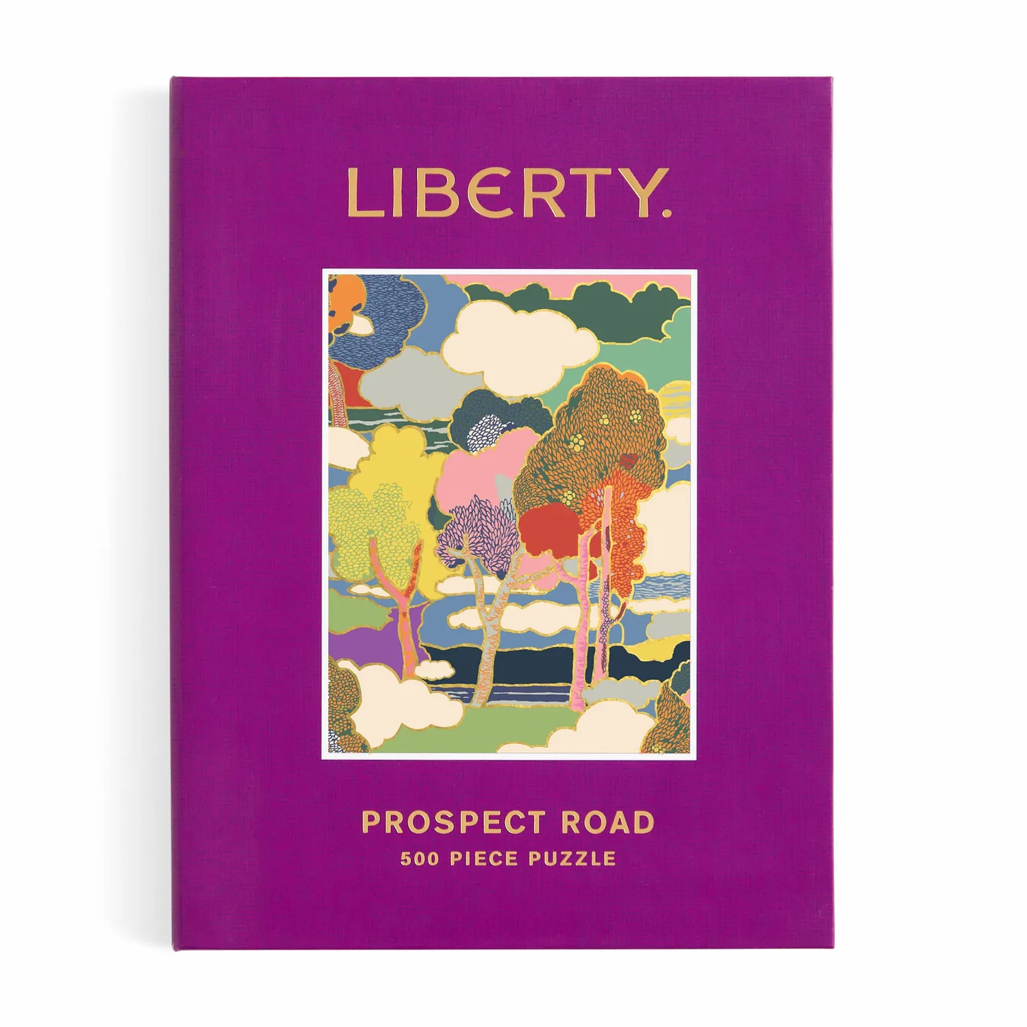 Good Puzzle Co. Liberty Prospect Road puslespil 500 brikker blomstret