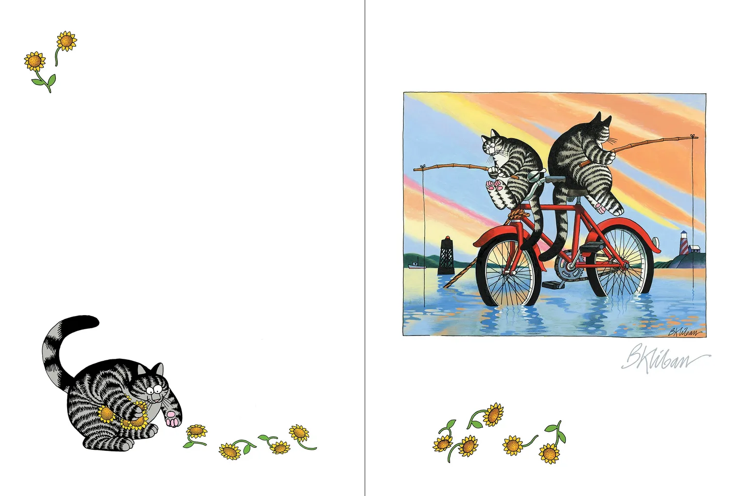 Pomegranate B. Kliban Cats planner kalender udateret katte