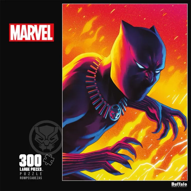 Buffalo Games Marvel Tales Black Panther #1 puslespil 300 brikker store