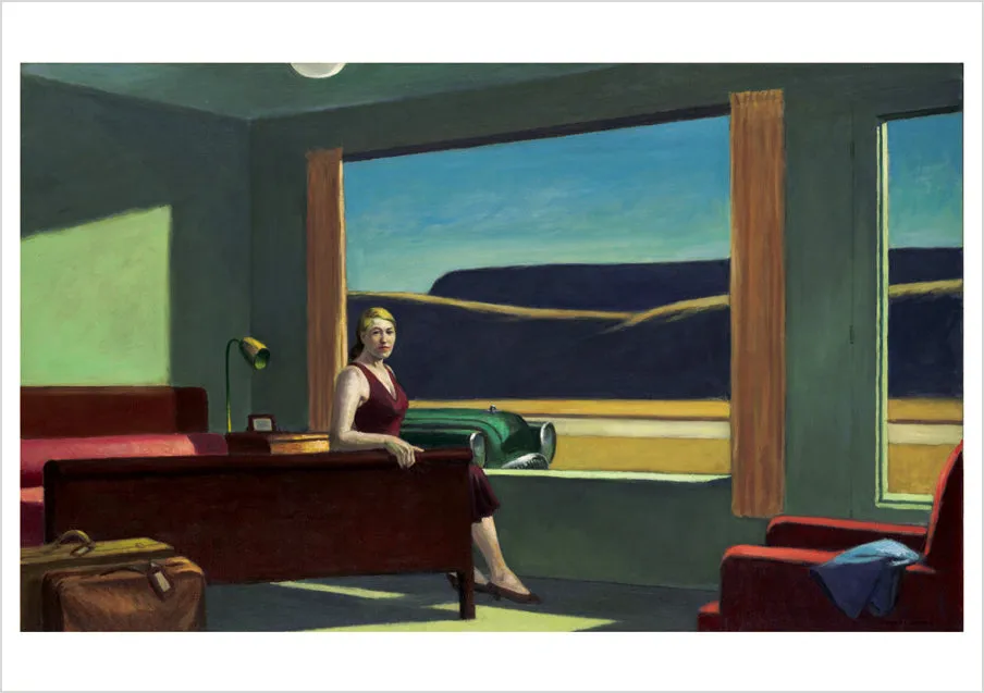 Pomegranate Edward Hopper kortæske med 20 brevkort