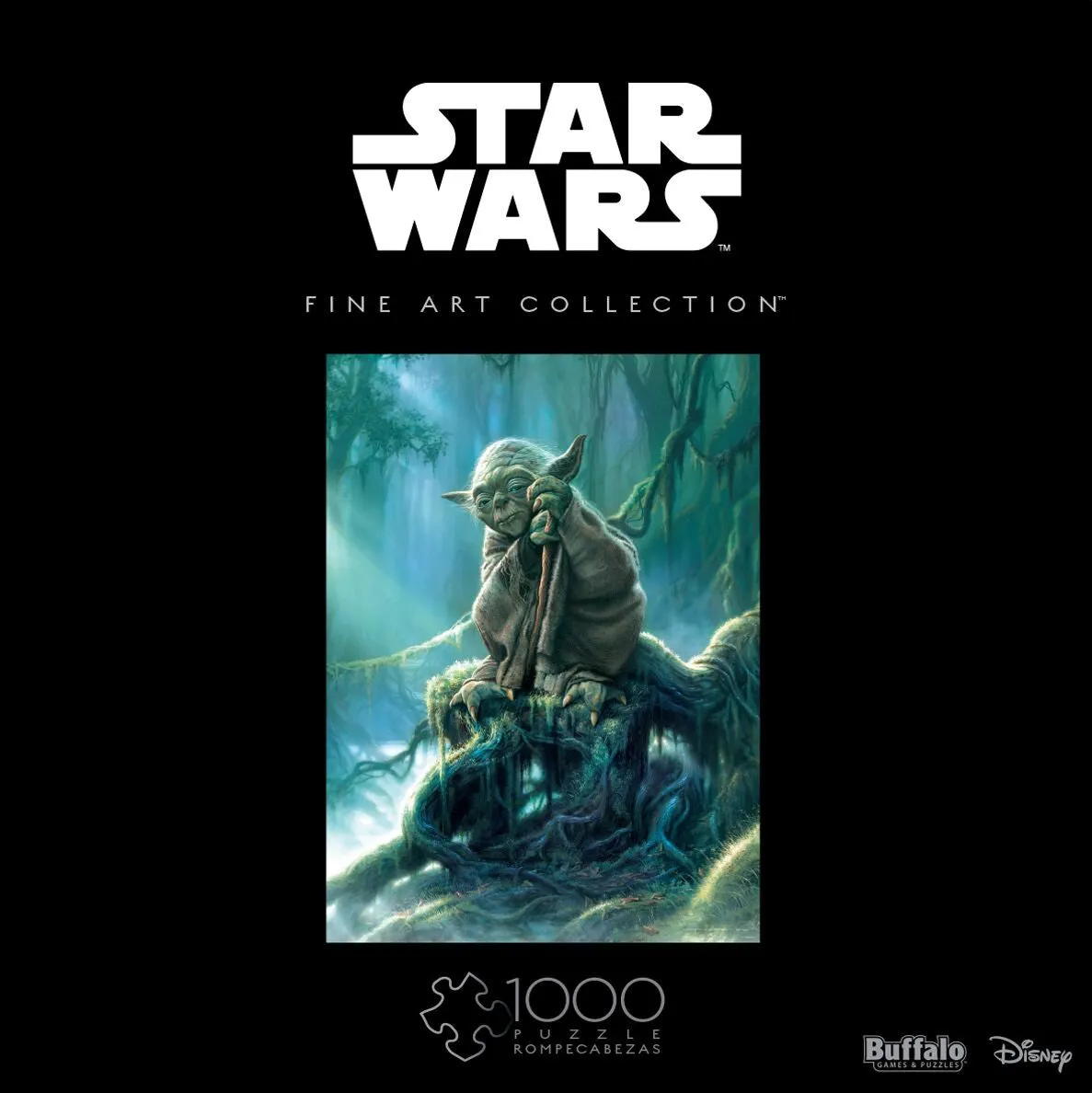 Buffalo Games Star Wars Yoda puslespil 1000 brikker Dagobah