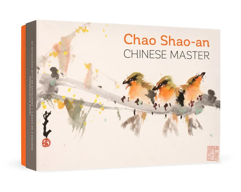 Pomegranate Chao Shao-an fugle kortæske 20 kort
