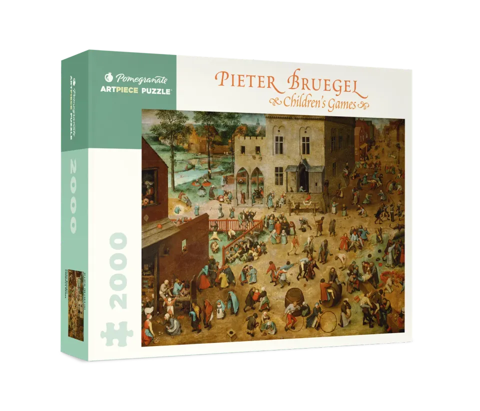 Pomegranate Bruegel Children's Games puslespil 2000 brikker