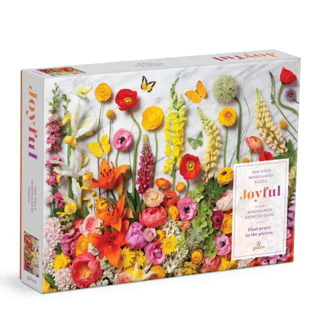 Good Puzzle Co Joyful puslespil 1000 brikker blomster