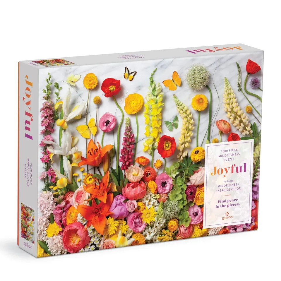 Good Puzzle Co Joyful puslespil 1000 brikker blomster