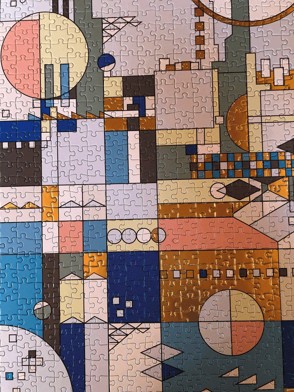 Good Puzzle Co. Wright City By The Sea foliepuslespil 1000 brikker